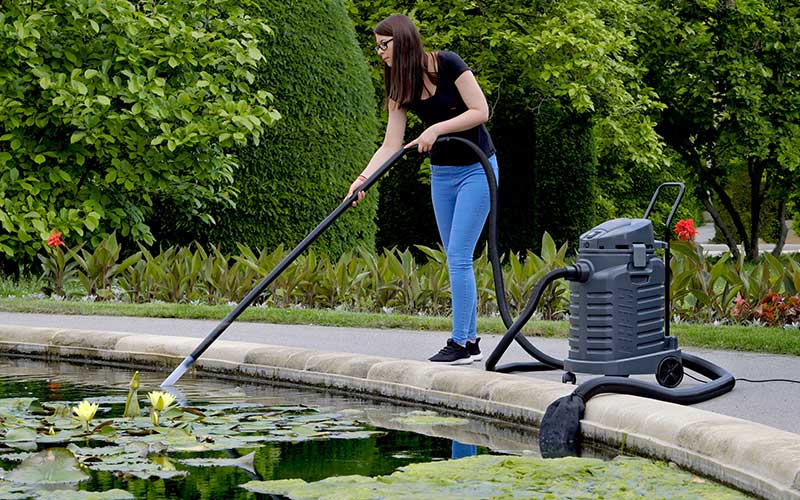 Den Gartenteich winterfest machen