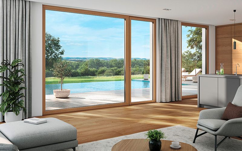 Innovative Holz-Aluminium-Fenster